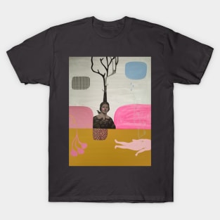 the woman and the tree T-Shirt